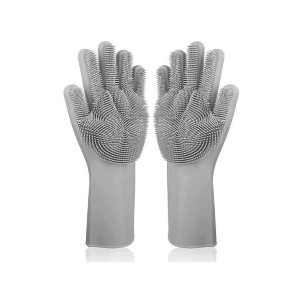 Magic Silicone Gloves (Grey)