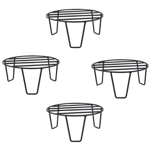 (Pack of 4) - V Leg plant Stand | Stylish & Sturdy Display for Your Plants | Modern V-Leg Plant Stand | Perfect for Home & Garden