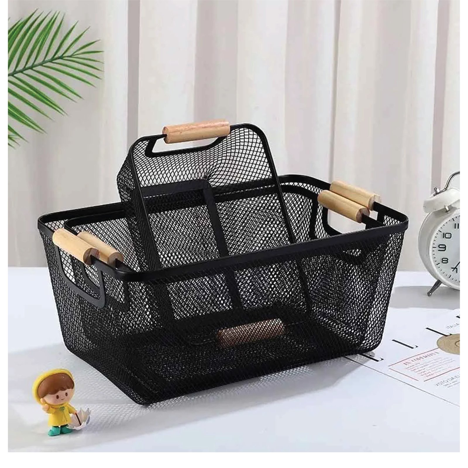 Multifunctional Wire Metal Storage Baskets-02